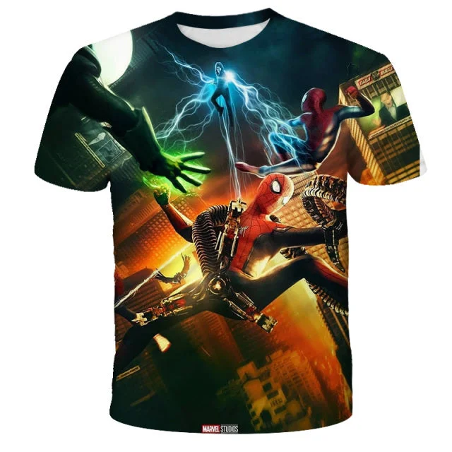 Camiseta Spider-man Sinister 6 Sem Volta Para Casa