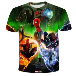 Camiseta Homem-Aranha no multiverso