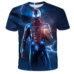 Camiseta Homem-Aranha Luva do Infinito