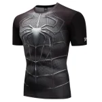 Camiseta Fantasia do Homem-Aranha Preta