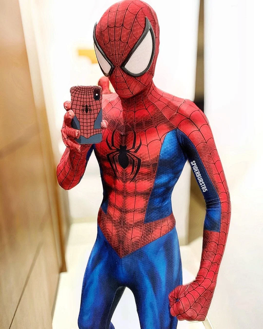 Fantasia Homem-Aranha efeito HQ