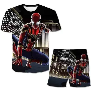 Pijama Homem-Aranha Fantasia Ferro