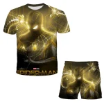 Pijama Fantasia do Homem-Aranha Dourado