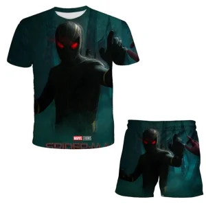 Pijama Homem-Aranha Olhos Vermelhos