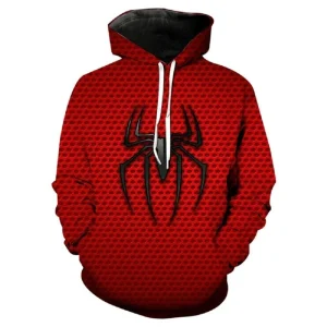 Moletom Spiderman Vermelho