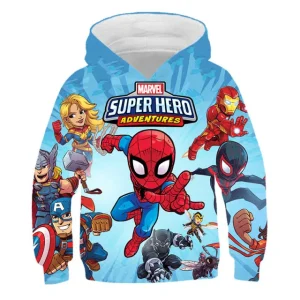 Moletom Spiderman Aventuras de Super-Herói