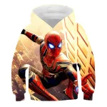 Moletom Fantasia Homem-Aranha Homem de Ferro