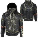 Moletom Spiderman Preto No Way Home Mascarado