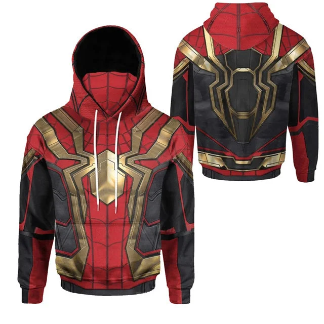 Moletom Spiderman com máscara