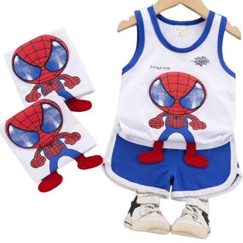 Pijama Homem-Aranha Pés Grandes