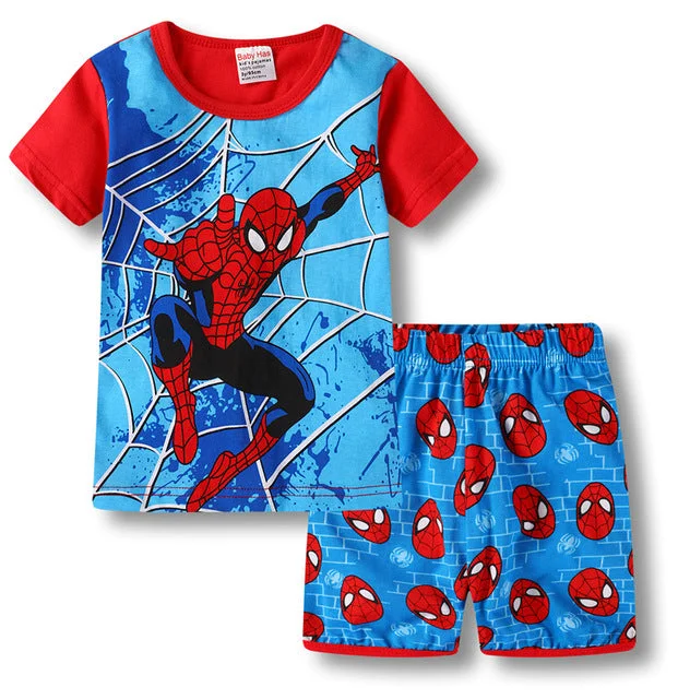 Pijama Homem-Aranha Teia de Aranha