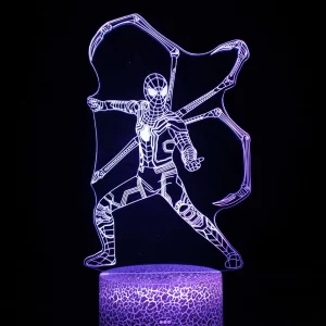 Lâmpada Spiderman Ironspider