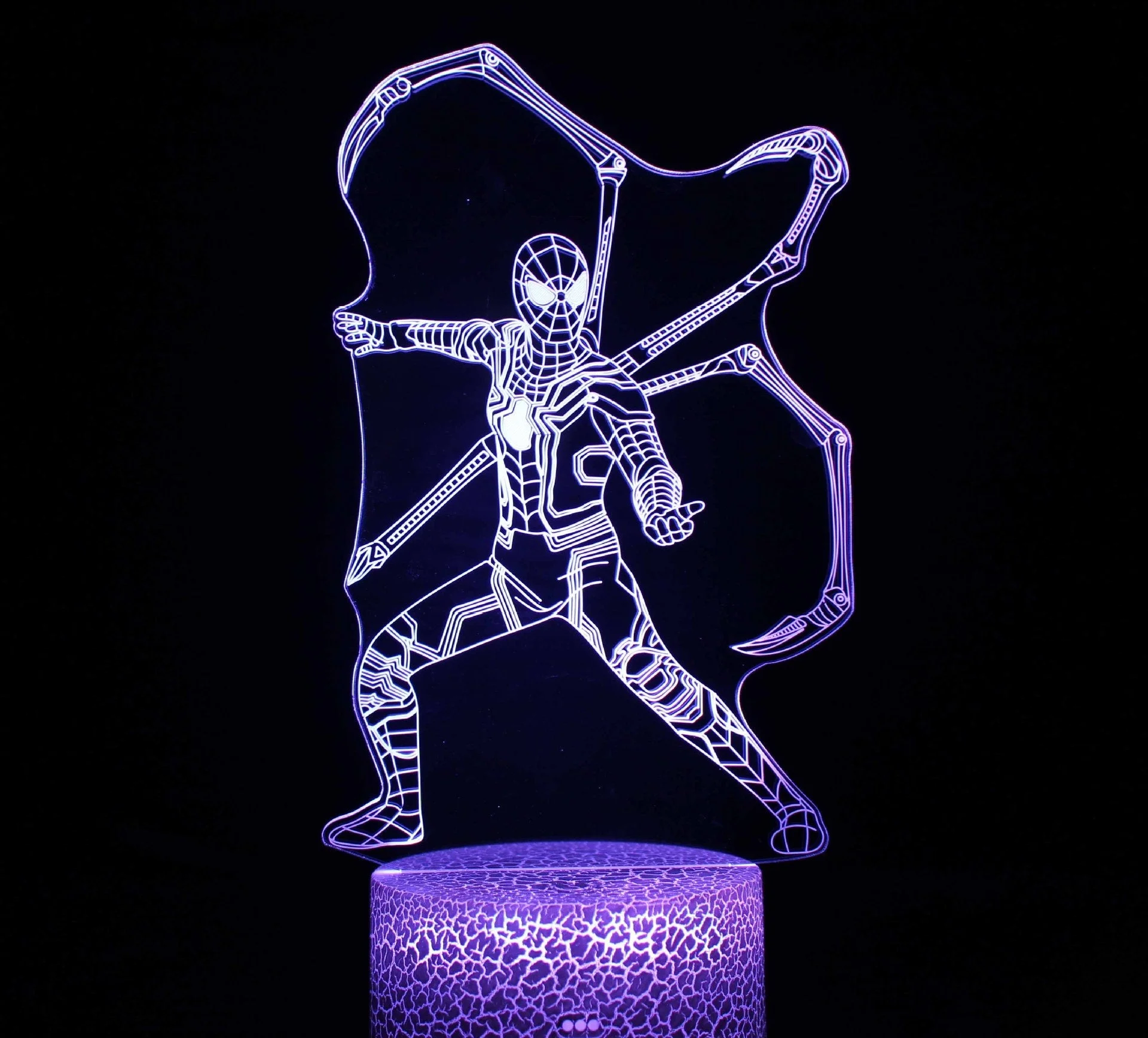 Lâmpada Spiderman Ironspider
