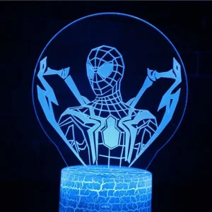 Lâmpada Homem-Aranha Traje Ironspider