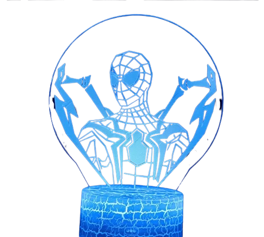 Lâmpada Homem-Aranha Traje Ironspider