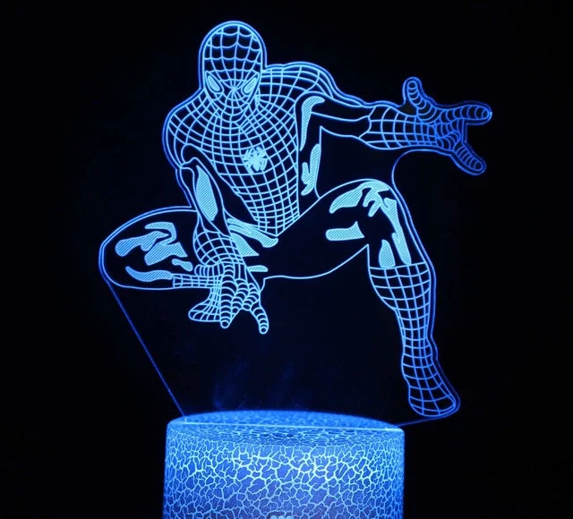 Lâmpada Spiderman