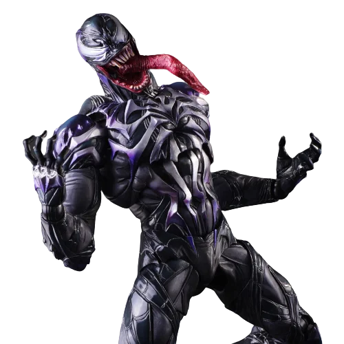 Detalhes da Figurinha Homem-Aranha Venom Ultimato